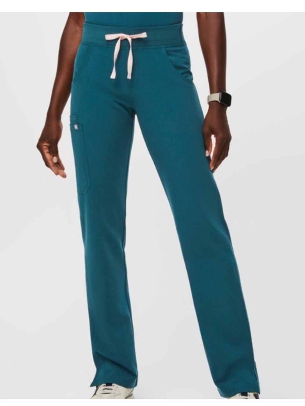 FIGS Kade Cargo Scrub Pants - Caribbean Blue